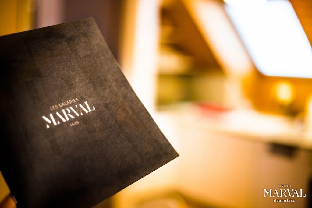 Les Galeries Marval Aparthotel Neuchatel Room photo