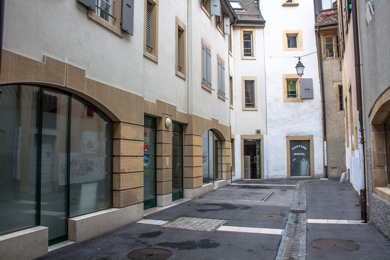 Les Galeries Marval Aparthotel Neuchatel Exterior photo
