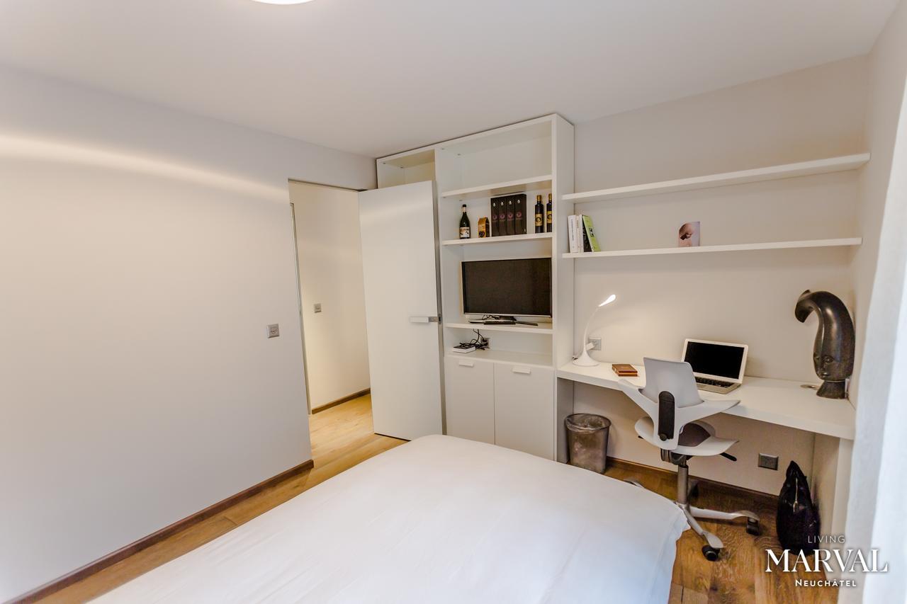 Les Galeries Marval Aparthotel Neuchatel Exterior photo